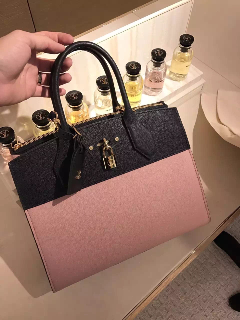Louis Vuitton City Steamer MM Bag M53019 Magnolia